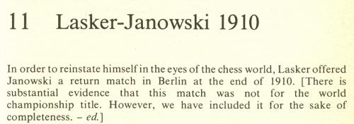 Centenary of the Lasker v Capablanca World Championship match