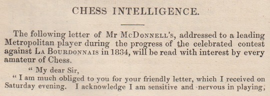 Chess Skills: McDonnell -- De La Bourdonnais 1834: Index