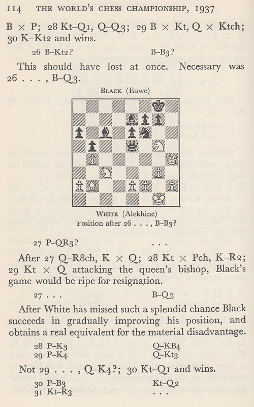 alekhine euwe