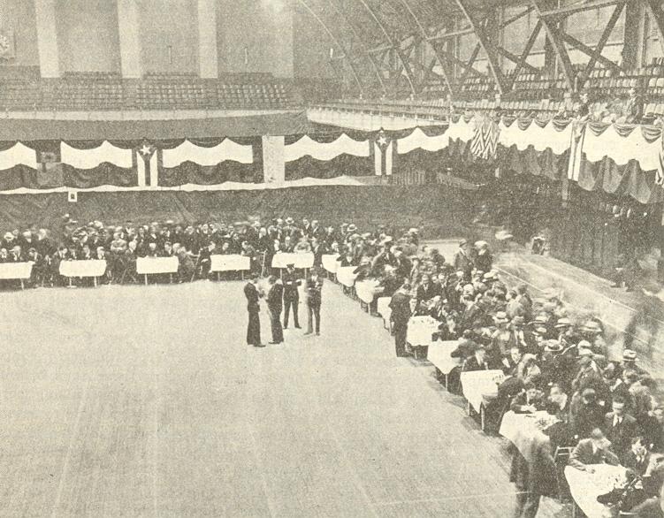 José Raúl Capablanca giving a 30 board simul in Berlin, June 1929