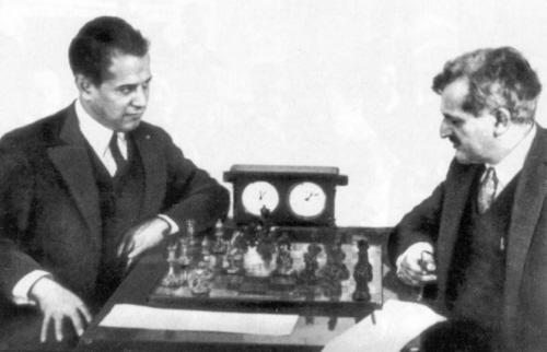 capablanca v lasker