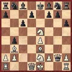 Alekhine's Brilliancy in Chess, Queen Sac