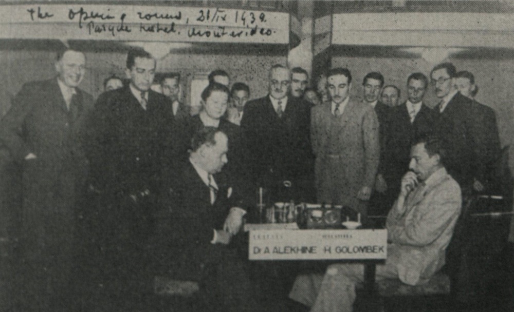 alekhine golombek