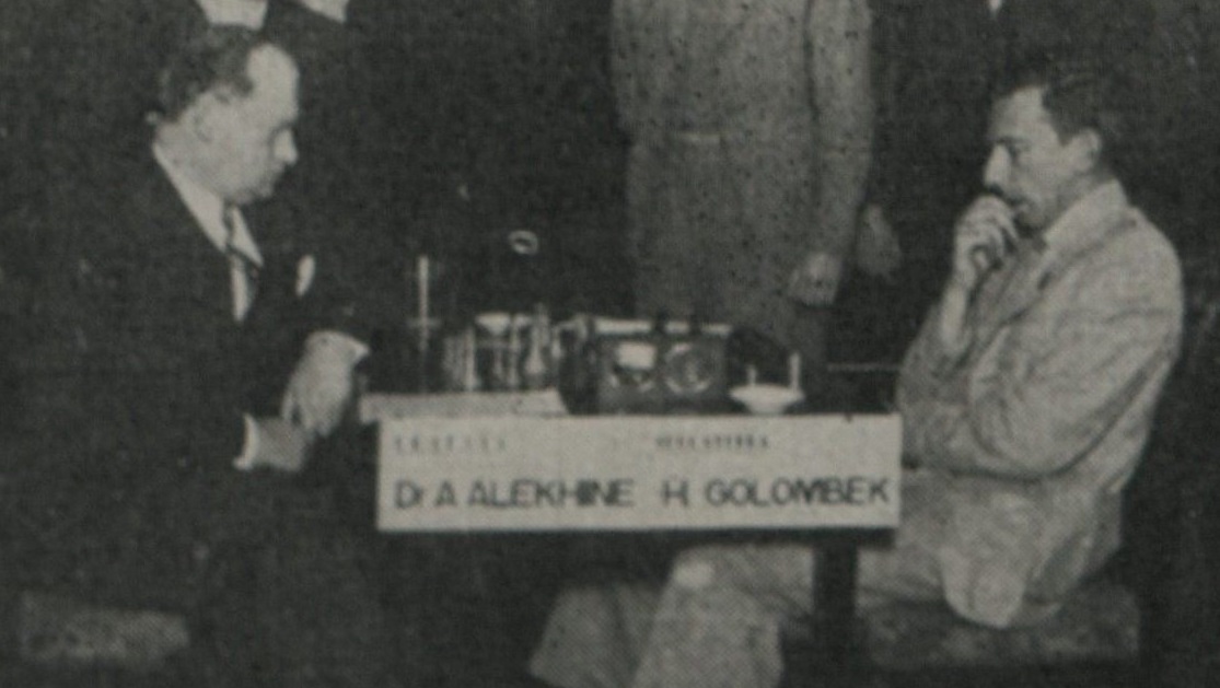 alekhine golombek