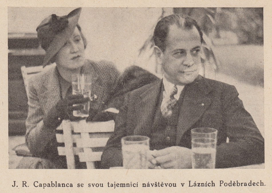 Capablanca in New York World (1925) by Edward Winter