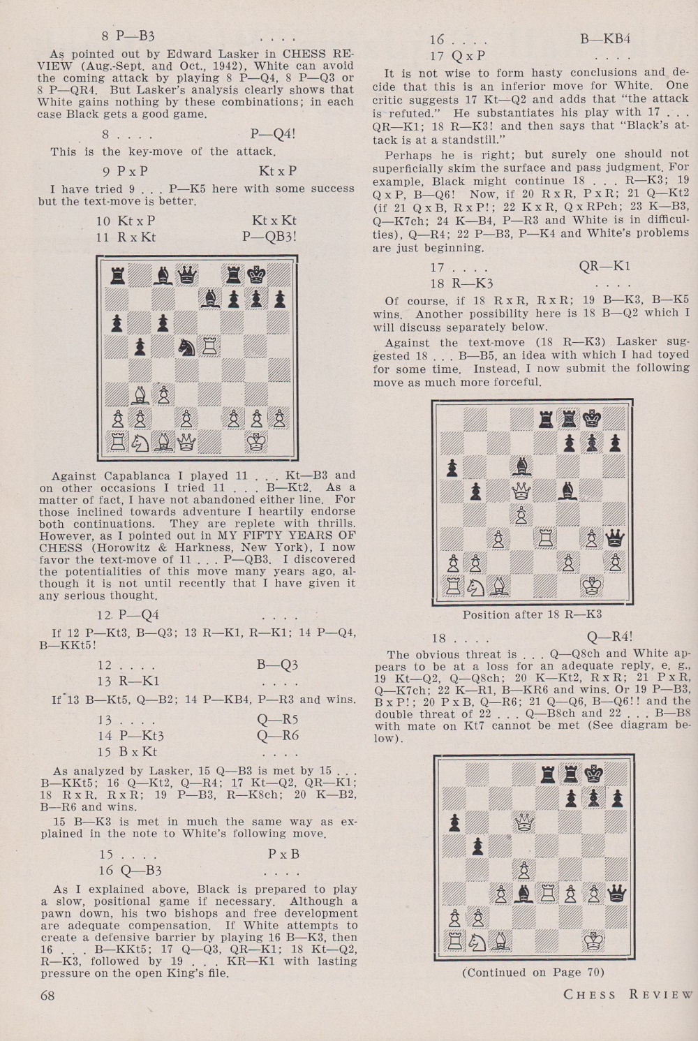 Marshall vs Capablanca 1909 (1) - Woochess-Let's chess