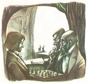 Paul Morphy vs Duke Karl / Count Isouard (1858) A Night at the