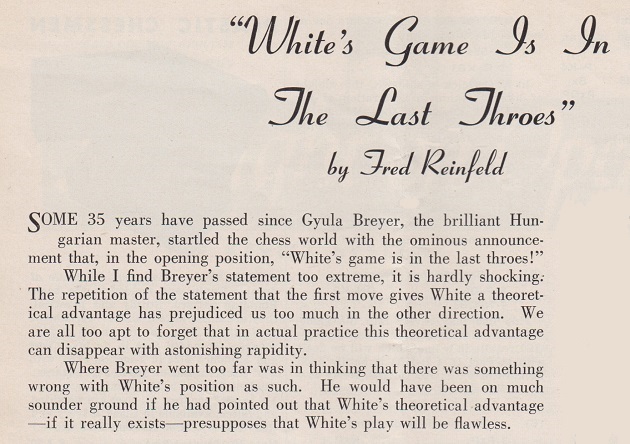 The Immortal Games of Capablanca by Fred Reinfeld - 1st - 1942 - from  Appledore Books, ABAA (SKU: 8908)