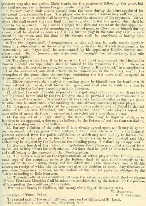  A Evolução do Xadrez em Números -: De Steinitz (1886