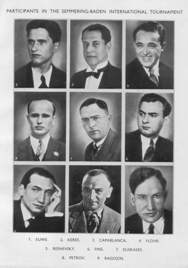 Euwe - Alekhine World Championship Rematch (1937) chess event