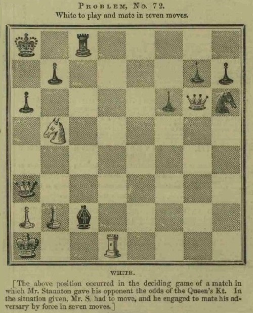 This match is known as the Immortal Game, played in 1851, white to move,  mate in 2. : r/chess