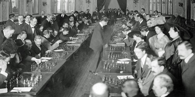 Capablanca's Simultaneous Displays by Edward Winter