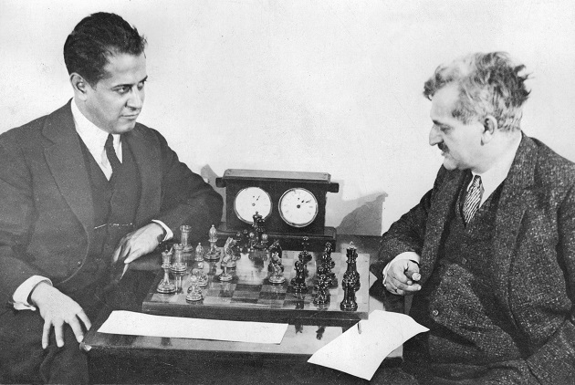 capablanca lasker