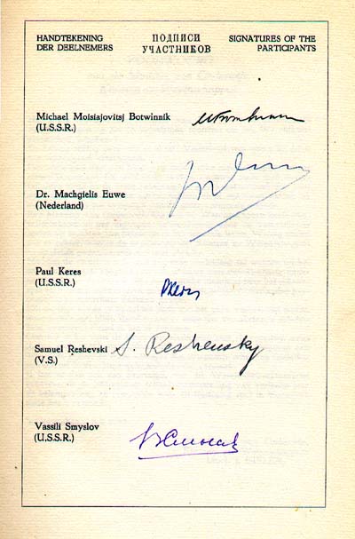 signatures