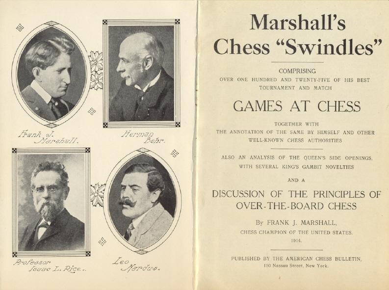 marshall frank - marshalls best games chess - AbeBooks