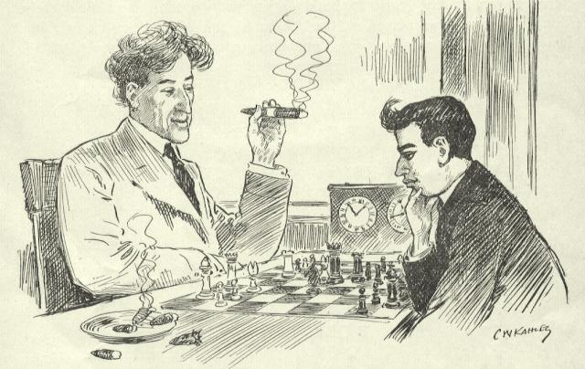 Capablanca's Novelty Counter: Capablanca vs. Marshall,New York