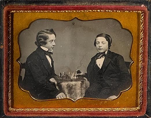 Paul Morphy vs Schrufer (1859) Smother Nature