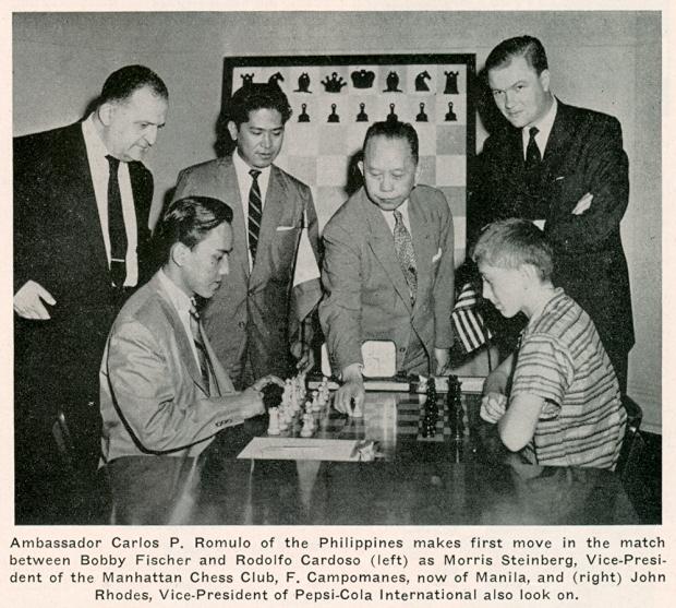 Bobby Fischer in the Marshall Chess Club, 1957. : r/chess