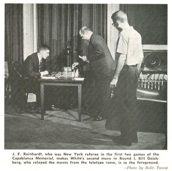 The memorable 4th edition of the Capablanca Memorial in 1965