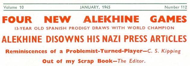 Alekhine: nazista per convinzione, per ignoranza o per amore di Grace? –  Uno Scacchista