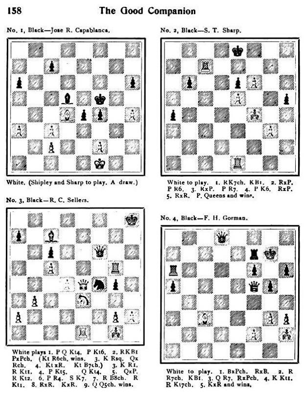 Endgame Riddle: Alekhine vs Capablanca