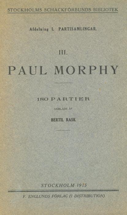 Chess Genius of Paul Morphy by Lange, Max: Good Paperback (1900)