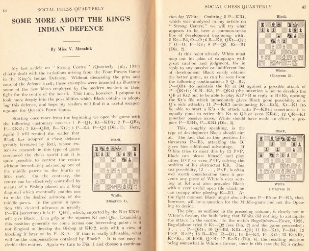 Chess Opening: The King's Indian Defence – Chess Chivalry