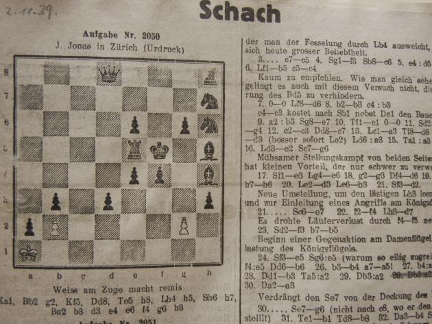 SCHACH CHESS PLAYER : Name An Opening Sticker