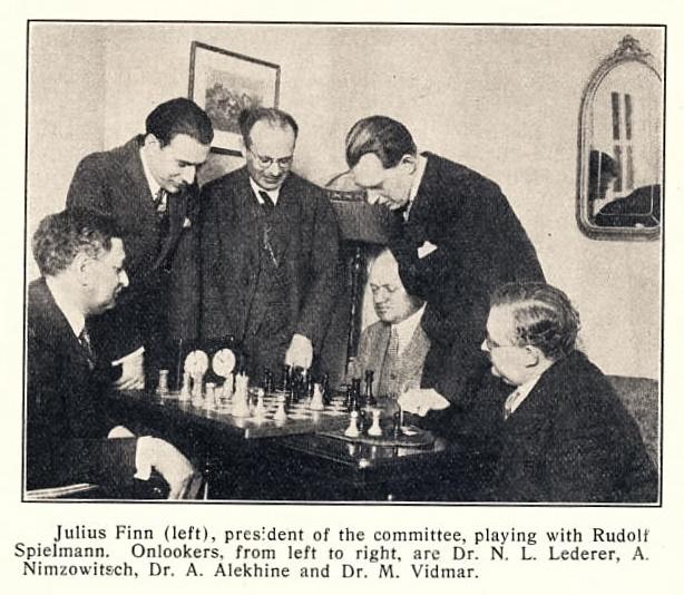 Alekhine At San Remo 1930. One Of Chess History's Greatest