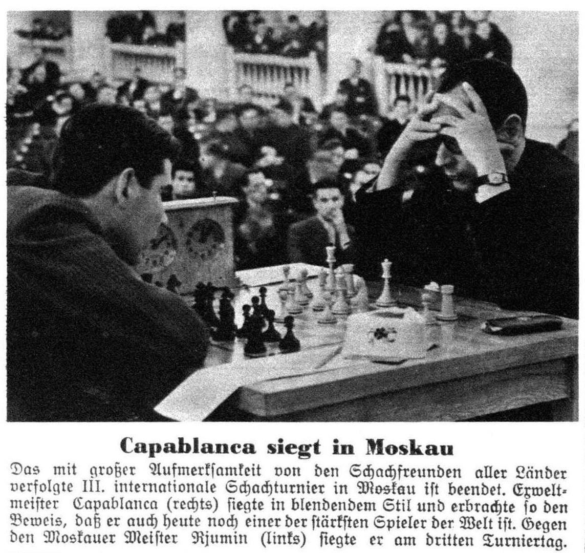 The Immortal Games of Capablanca - British Chess News