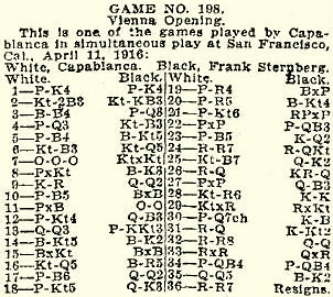 capablanca sternberg