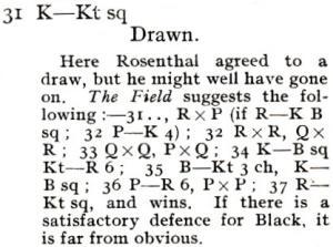 rosenthal capablanca