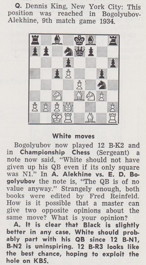 bogoljubow alekhine