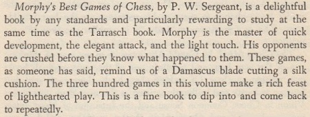 Morphy v the Duke and Count by Edward Winter