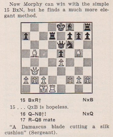 My Favorite #Chess Games: The Opera House Game – Daily Chess Musings