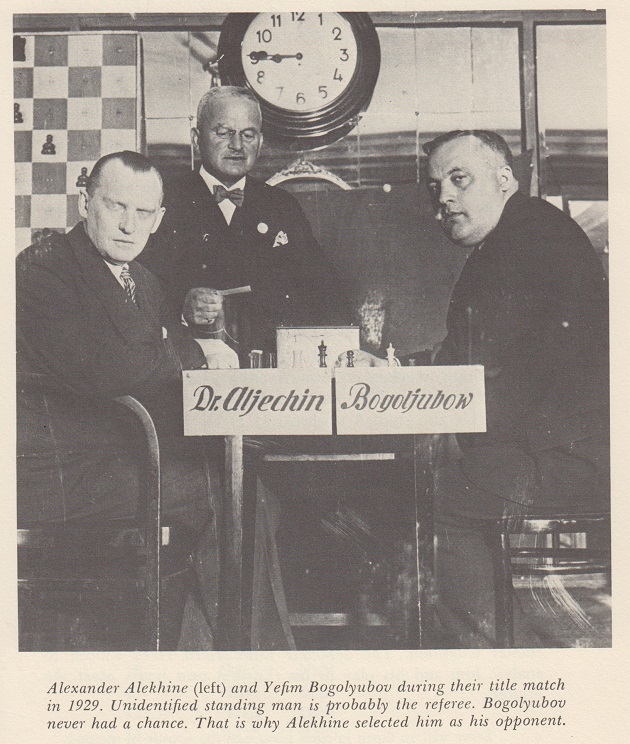 alekhine bogoljubow