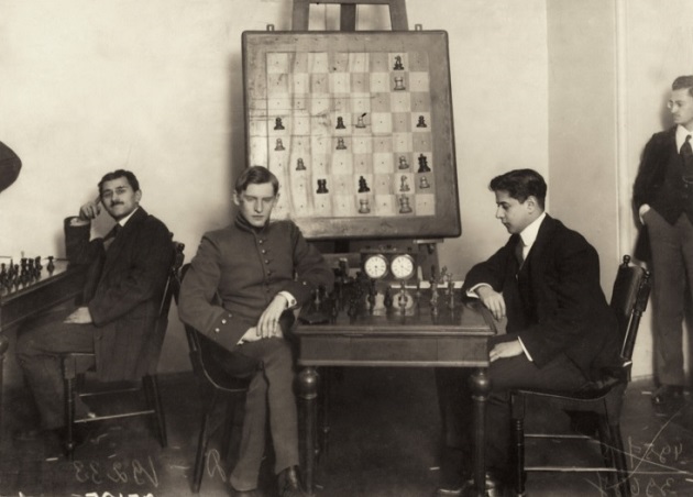 Capablanca v Steiner (Living Chess) by Edward Winter