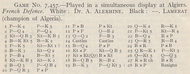 alekhine
                lamerat