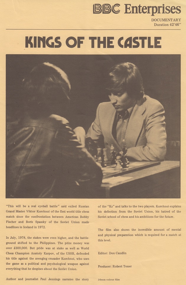 Karpov- Korchnoi 1978 The inside story of the match by Raymond Keene - 1978