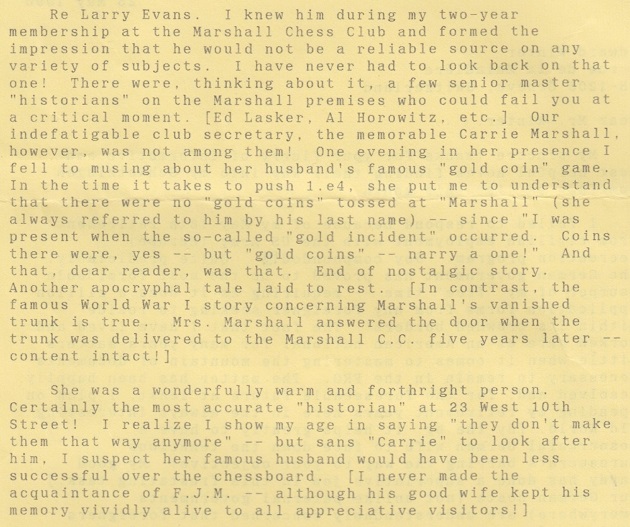 SayChessClassical's Blog • This Is One of My Best Games - The Sixth Game of  the Match With Marshall •