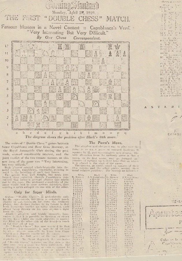 maroczy capablanca