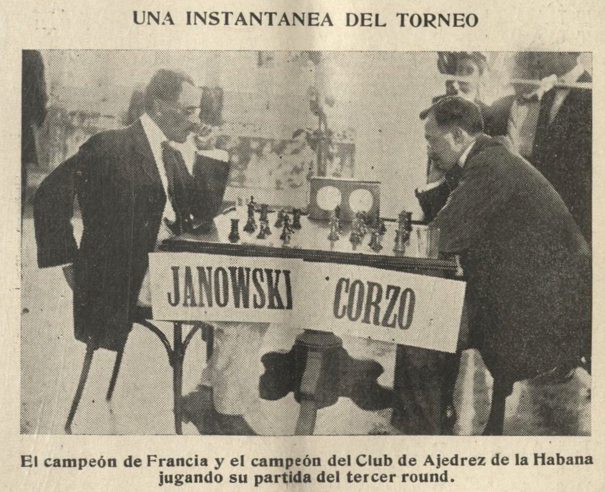 The chess games of Juan Corzo